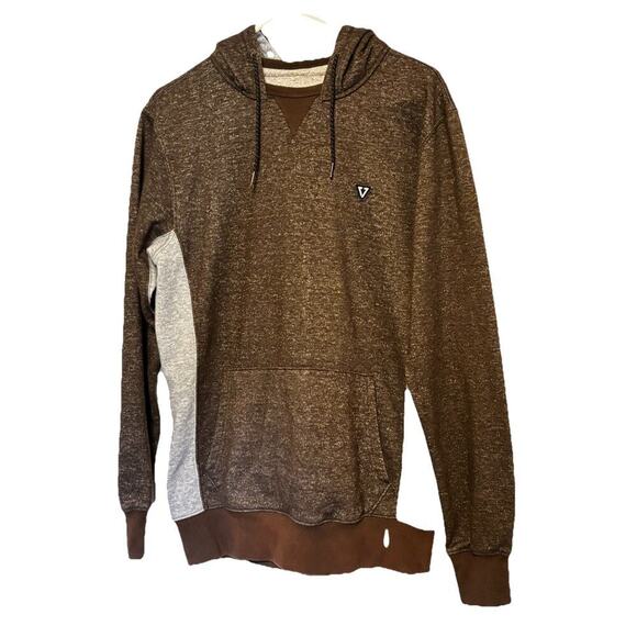 Vissla Other - Vissla Hoodie Mens Medium Sweater Sweatshirt Pullover Brown Tan Surfer Organic